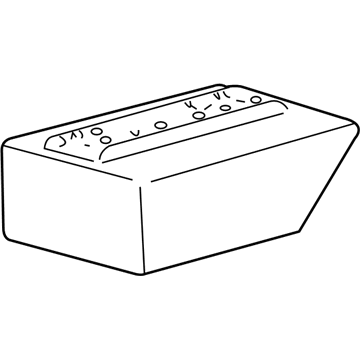 3F1Z-10A687-AA Ford Battery Cover Illustration 1 of 1