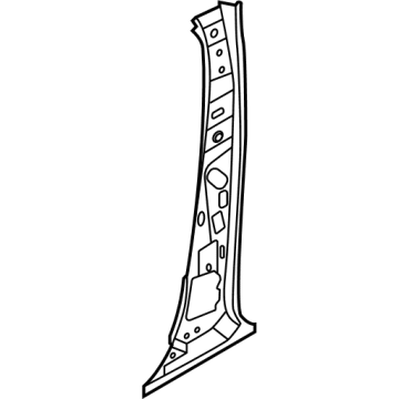 Ford NZ6Z-6024300-B Panel Assembly - B Pillar - Inner