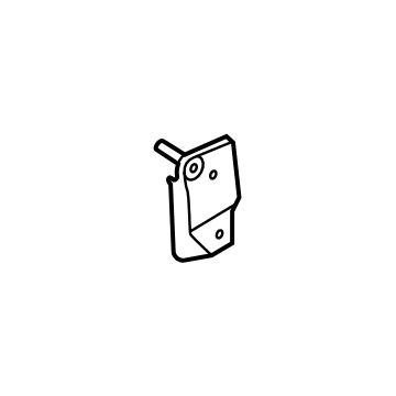 NZ6Z-26025A00-C Ford Reinforcement Assembly - Door Hinge Illustration 1 of 1
