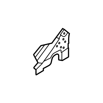 Ford NZ6Z-2602508-A A Pillar Assembly
