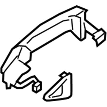 Ford GN1Z-7422404-AC Handle Assembly - Door Outer