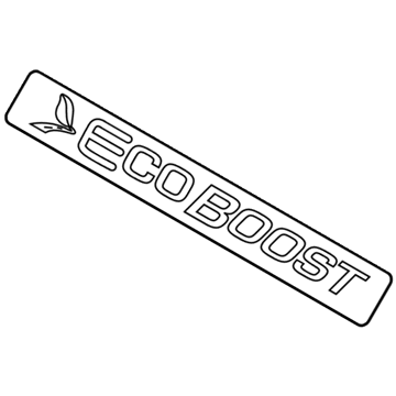 Ford BL3Z-9942528-F Nameplate, Rear BL3Z-9942528-F Ford Nameplate, Rear Illustration 1 of 1