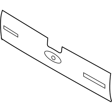 Ford CL3Z-99425A34-A Finish Panel, Rear CL3Z-99425A34-A Ford Finish Panel, Rear Illustration 1 of 1
