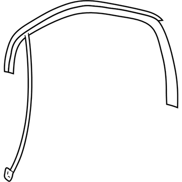 Ford 4F1Z-5421597-AA Run - Door Glass