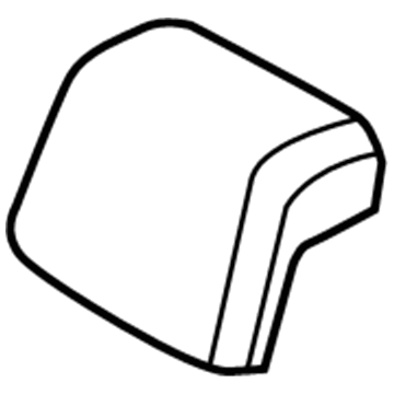 Ford BB5Z-78501A05-DA Cover Assembly - Rear Seat Headrest