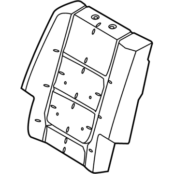 Ford BB5Z-7866800-B Pad - Rear Seat Back