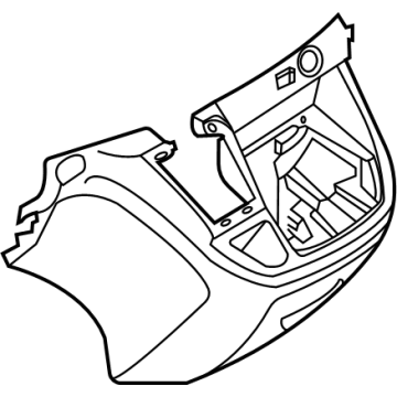 Ford LK4Z-99115A00-AC Compartment Assembly - Rear Stowage