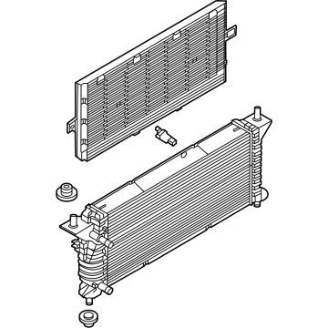 Ford NL3Z-8005-C Radiator Assembly