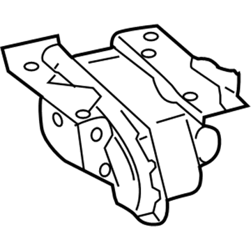 Ford 6C2Z-1A131-AA Spare Wheel Mounting