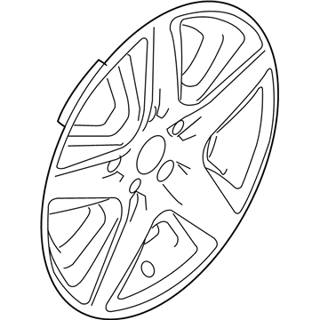 Mercury Wheel Cover - AN7Z-1130-C