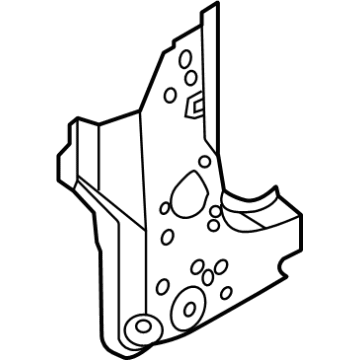 Ford LJ9Z-5802038-A Reinforcement - "A" Pillar
