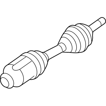 Lincoln DG1Z-3B437-F Shaft - Front Axle