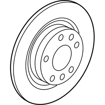 Ford 9E5Z-2C026-B Rotor Assembly - Brake