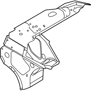 Lincoln DA5Z-5446812-A Support - Quarter Panel Wheelhouse