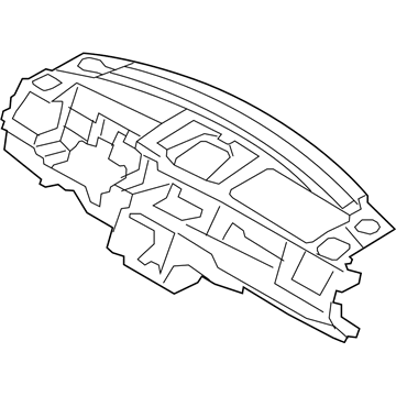 Lincoln DA5Z-5404320-A Panel - Instrument