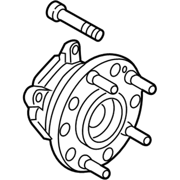 Ford FR3Z-1104-E Hub Assembly - Wheel