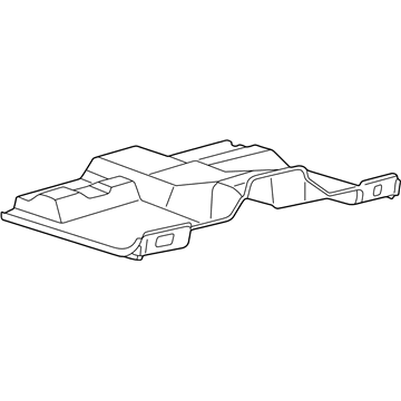 Ford XL1Z-7811135-BA Pan Assembly - Floor