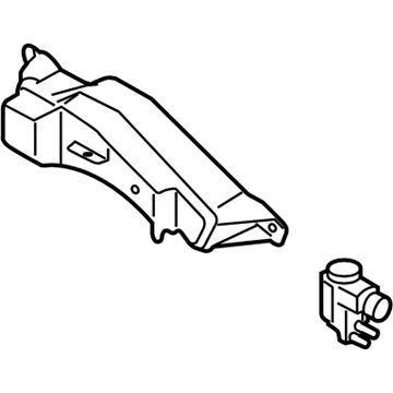 Ford AL3Z-19A566-A Reservoir - Vacuum