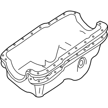 Ford F4TZ6675B Pan Assembly - Engine Oil