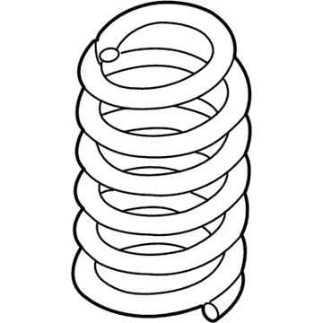 Lincoln DA5Z-5560-A Spring - Rear