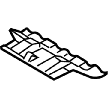 Ford ML3Z-5D032-A Skid Plate, Front ML3Z-5D032-A Ford Skid Plate, Front Illustration 1 of 1