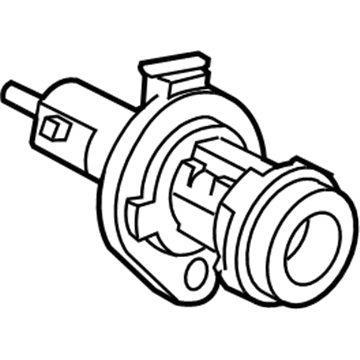 Ford 5S4Z-11582-BB Lock Assembly - Steering And Ignition