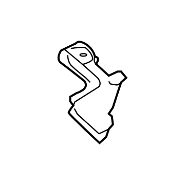 Ford BK3Z-99611B90-AA Bezel - Seat Belt Guide Bracket