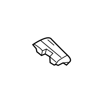 Ford CK4Z-99611B91-A Bezel - Seat Belt Guide Bracket