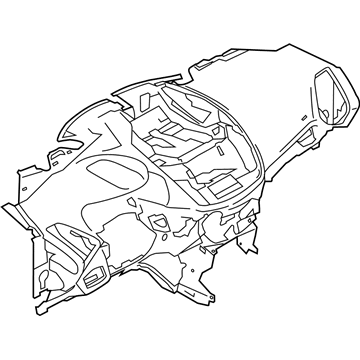Ford GJ5Z-7804320-AC Panel - Instrument