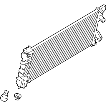 Ford FL3Z-8005-B Radiator Assembly