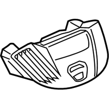 Ford BK3Z-5404644-AA Bezel Assembly - Instrument Panel