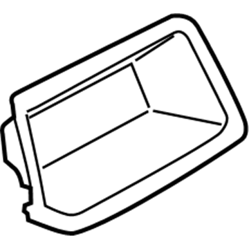 Ford BK3Z-99115A00-AA Compartment Assembly - Rear Stowage