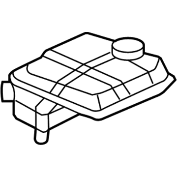 Ford 5S4Z-8A080-AA Tank Assembly - Radiator Overflow