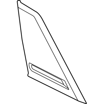 Ford M1PZ-7828166-AA Moulding Assembly - Rear Quarter Outer
