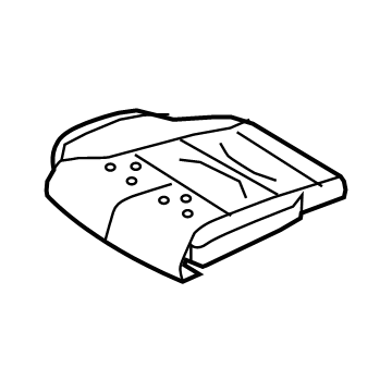 Ford NL7Z-78632A23-J Pad Assembly - Front Seat Heating NL7Z-78632A23-J Ford Pad Assembly - Front Seat Heating Illustration 1 of 1
