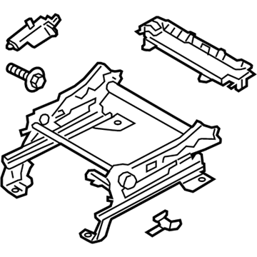 Lincoln JL7Z-9661710-C Track Assembly - Seat