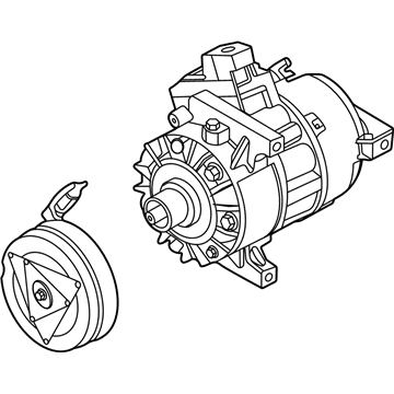 LK4Z-19703-E Ford Compressor Assembly Illustration 1 of 1