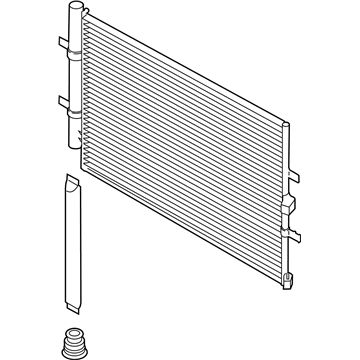 Ford LK4Z-19712-A Condenser Assembly