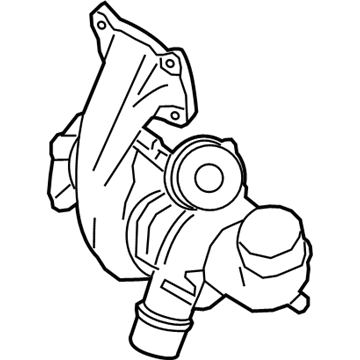 Ford K2GZ-6K682-D Turbocharger Assembly