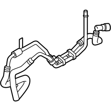 Ford MB3Z-8A577-L Hose & Tube Assembly