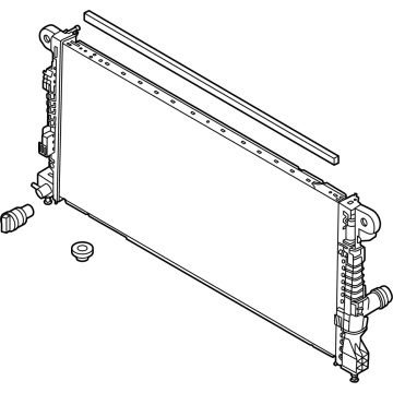 Ford MB3Z-8005-A Radiator Assembly