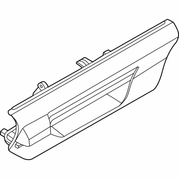 N1WZ-2643400-H Ford Handle Illustration 1 of 1
