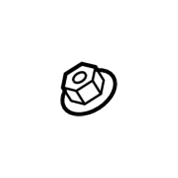 Ford -W716490-S450B Nut And Washer Assembly - Hex.