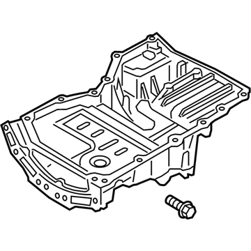 Ford CM5Z-6675-D Pan Assembly - Engine Oil