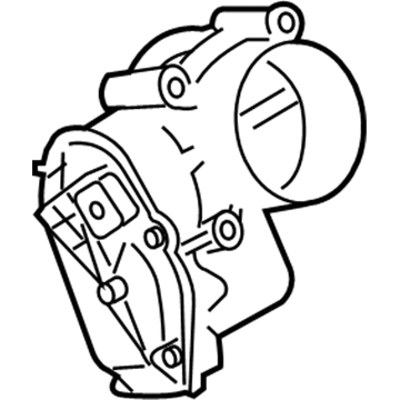 Ford DS7Z-9E926-D Throttle Body And Motor Assembly