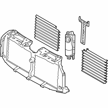 Ford ML3Z-8475-D Shutter Assembly - Radiator Control