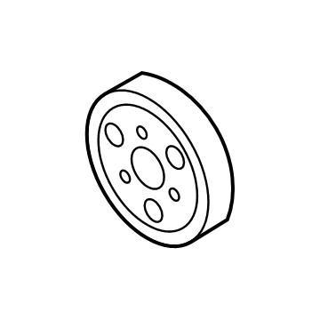 Lincoln P2GZ-8509-A Pulley - Water Pump