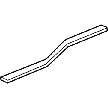 9L3Z-1521456-A Ford Belt Weatherstrip, Front Inner Illustration 1 of 1