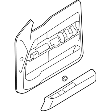 Ford BL3Z-1823943-LA Panel Assembly - Door Trim