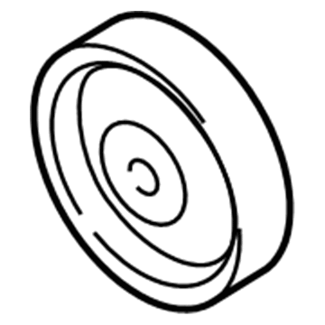 Ford XW4Z-8C647-AB Pulley - Hydraulic Control